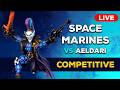 *NEW TERRAIN* AELDARI VS DEATHWATCH | WARHAMMER 40K BATTLE REPORT