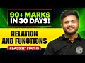 Relation And Functions Class 11 One Shot | NCERT Full Revision | Maths Chapter 2 | Fateh 2026