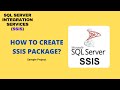 HOW TO CREATE SSIS PACKAGE(Sample Project)?  (Tamil)