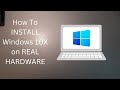 How To Install Windows 10X on REAL HARDWARE (Flash Windows 10X FFU on a disk)