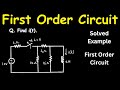 Find i(t) in RL circuit. | First Order Circuit | Electrical Engineering