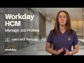 How to Manage Job Profiles | Workday HCM
