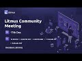 LitmusChaos Community Meeting  | Dec 17 2025 | Chaos Engineering