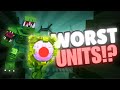 The Most Overrated Units In Garden Tower Defense