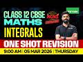 Class 12 CBSE Mathematics | Integrals - One Shot Revision | Xylem 12 CBSE