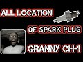 Granny chapter - 1 🔥 All location of spark plug || Normal  mode⚡|| By rebel gaming
