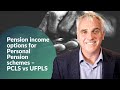 Pension Income Options for Personal Pension Schemes – PCLS vs UFPLS