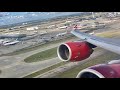 Virgin Atlantic A340-600 Takeoff From London Heathrow - LHR | G-VFIT