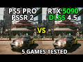 PS5 PRO VS RTX 5090 | PSSR 2 VS DLSS 4.5 | No Way PSSR 2 is this good...