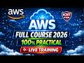 AWS Cloud Computing Full Course 2026  | 100% Practical 🔴 LIVE Training | Beginner to Pro | ICNT Gyan