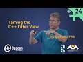 Taming the Filter View in C++ Programming - Nicolai Josuttis - CppCon 2024