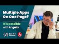 How to Bootstrap multiple Angular Apps on single Page (2022)