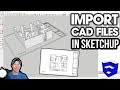 Importing CAD FILES into SketchUp