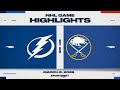 NHL Highlights | Lightning vs. Sabres - March 8, 2026