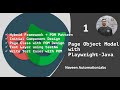 #1 - Page Object Model with Playwright \u0026 Java