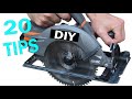 20 Circular Saw Tips for Beginners