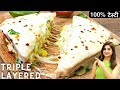 5 मिनट में मार्केट जैसा वेज चीज सेंडविच बनाने का आसान तरीका | Veg Cheese Sandwich