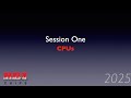 HC2025-S1: CPUs