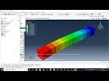 Abaqus Analysis Cantilever Beam 3D