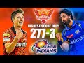 #RCB VS #SRH 287-3 Highest Score in #IPL Match Highlights | IPL Matches | IPL Best Matches
