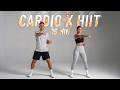 15 MIN CARDIO HIIT WORKOUT - ALL STANDING - Full Body, No Equipment, No Repeat