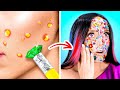 EXTREME MAKOVER FROM NERD TO PRINCESS || Amazing Beauty Hacks And Girly Moments By 123 GO! Genius