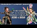 Pariah Nexus ; Necrons vs Drukhari ; Warhammer 40k Crusade Battle Report | Skaredcast