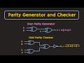 Parity Generator and Parity Checker Explained