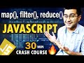 Map, Reduce \u0026 Filter Functions in JavaScript | Higher Order Functions 🔥 Episode 5