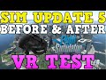 MSFS VR UPDATE 5: BEFORE \u0026 AFTER FPS COMPARISON | HP REVERB G2
