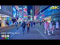 Tokyo Japan - Shinjuku City Walking Tour During Blue Hour • 4K HDR