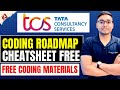 TCS NQT 2026 Complete Coding RoadMap | Free Coding Cheat Sheet | Free Coding Materials