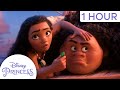 Best of Moana \u0026 Maui's Wild Adventures | 1 Hour Compilation | Disney Princess