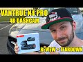 VANTRUE N4 Pro Dashcam: The New 4K Triple Camera King! (Review \u0026 Teardown)