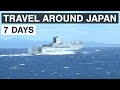 Ultimate 7-Day Ferry Travel in Japan | Budget US$1,000 Ep1