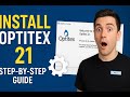 Optitex 21 Software Installation Instructions Detailed