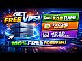 Get FREE VPS 🚀 | 8GB RAM + 2vCPU + 40GB SSD (No Cost!)