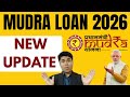 🔥Mudra loan New update 2026✅MUDRA LOAN 2026✅Mudra scheme 2026 | Pmmy scheme | Mudra loan apply 2026