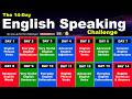 The 14-Day English Speaking Challenge!