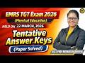 EMRS Answer Keys held on 22nd March 2026 || OBJECTIVE PAPER || By MEENAKSHI DWIVEDI