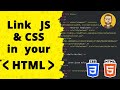 How to add CSS \u0026 Javascript to your HTML
