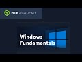 Windows Fundamentals Complete Walkthrough | Hack The Box Academy #htb