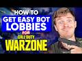 Secret Trick on How to Get Bot Lobbies in Warzone Every Time