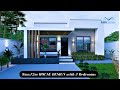 Modern House Design | 3 Bedrooms |  Luxury Small Homes  | Mini House Ideas | Casa Hermosa