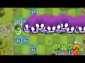PvZ 2 Fusion - Mega Gatling Pea Using Projectile From Other Plant