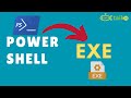Convert PowerShell Script to EXE in Windows