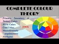 Colour Theory | Analogous colour| Complementary Colours| Hue, Tint, Shade| Warm \u0026 Cool Colours