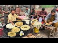 AMAZING Saag Paratha 😍 | Cheapest Pakistani Street Food Cooking | Cheap Eats Compilation 🇵🇰