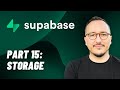 Storage with @Supabase  — Course part 15