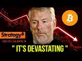 Michael Saylor Finally Speaks Out as Bitcoin \u0026 MicroStrategy Face a Brutal Bloodbath!